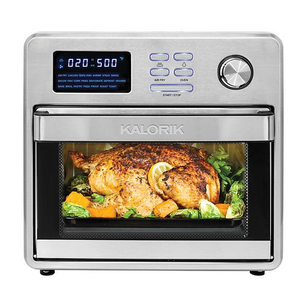 Kalorik 16qt. Digital MAXX Air Fryer Oven Stainless Steel BrickSeek
