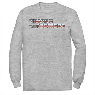 Men's Transformers Red Gradient Logo Tee