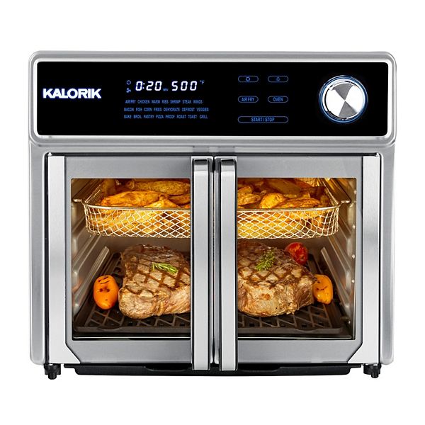 Kalorik MAXX 26qt. Stainless Steel Digital Air Fryer Oven Grill