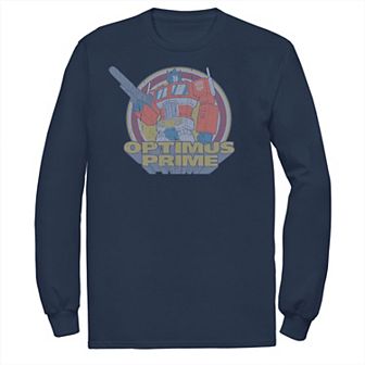 Men's Transformers Optimus Prime Retro Portrait Tee
