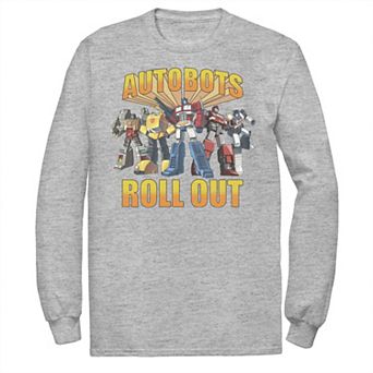 Men's Transformers Group Shot Autobots Roll Out Tee