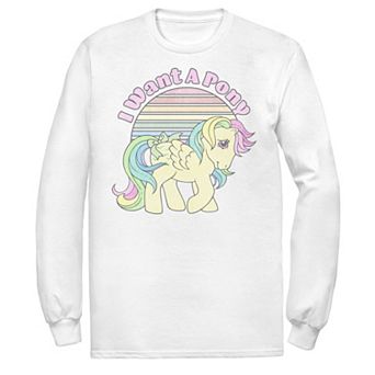 Men's My Little Pony Skydancer I Want A Pony Tee