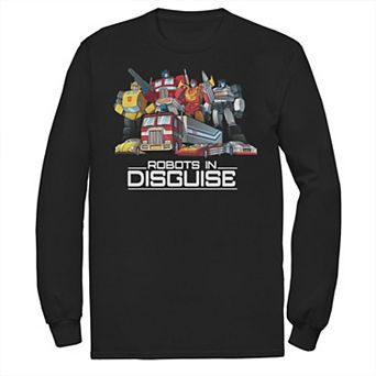 Men's Transformers Group Shots Robots In Disguise Tee