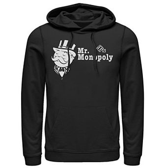 Men's Monopoly Mr. Monopoly Portrait Hoodie