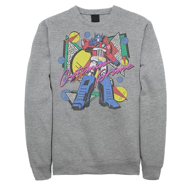 Men s Transformers Retro Optimus Prime Sweatshirt