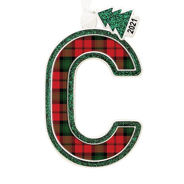 Monogram Ornaments, Buffalo Plaid Acrylic Ornament to monogram – The Blank  Pineapple