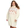 Juniors' Plus Size SO® Oversized Turtleneck Sweater Dress