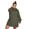 Juniors' Plus Size SO® Hoodie Sweater Dress