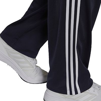 Adidas Men s Primegreen Essentials Warm Up Open Hem 3 Stripes Track Pants Black White Size 4XL