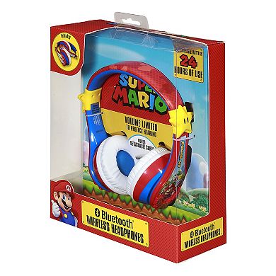 eKids Super Mario Bluetooth Wireless Headphone