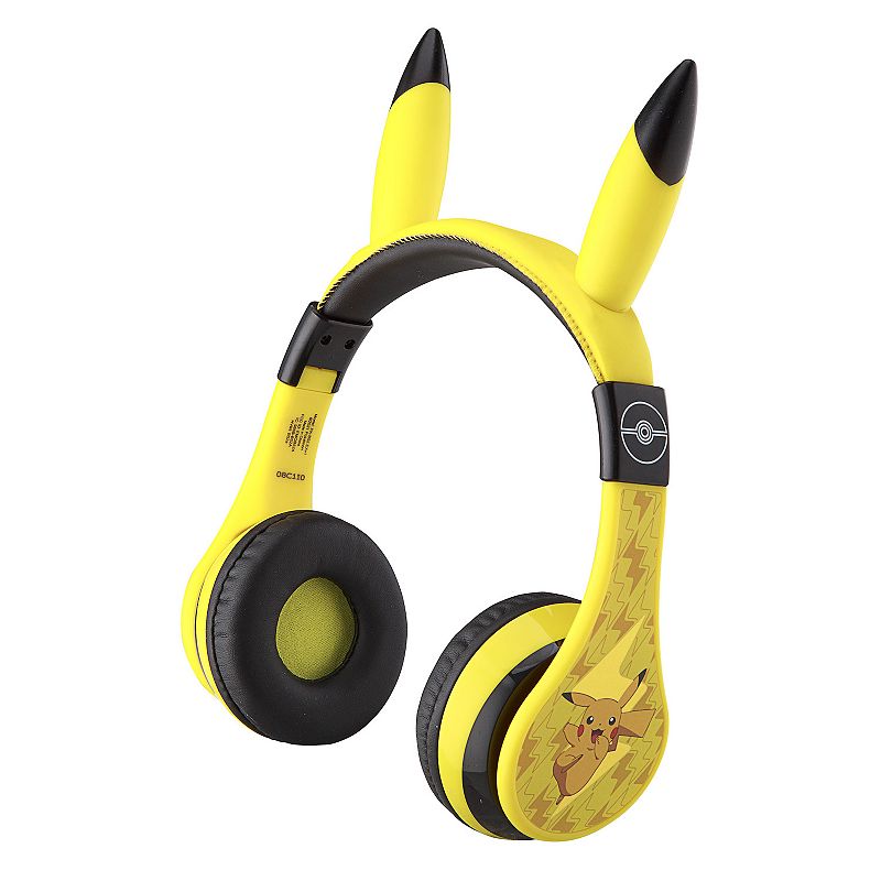 eKids - Pokemon Pikachu Bluetooth Headphones - yellow