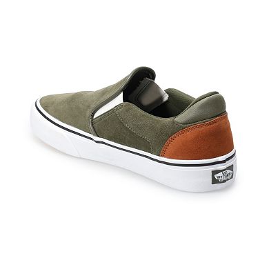 Vans® Asher DX Men's Suede Slip-On Shoes