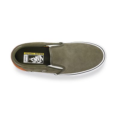 Vans® Asher DX Men's Suede Slip-On Shoes