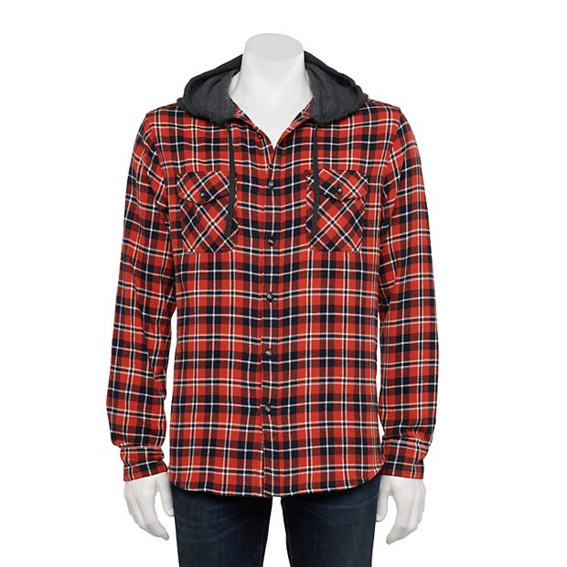 Flannel jacket clearance kohls