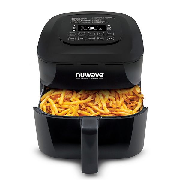 NuWave Brio 3Q Air Fryer Unboxing & First Use 