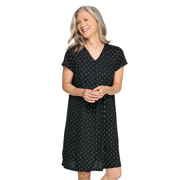 Women's Croft & Barrow® Short Sleeve Nightgown