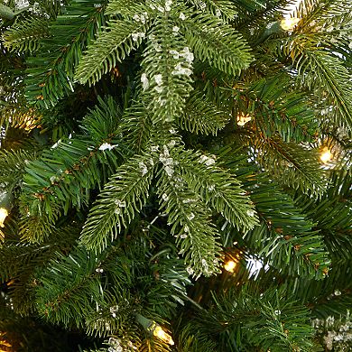 nearly natural 3-ft. Grand Teton Fir 50-Light Artificial Christmas Tree