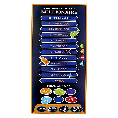 Who Wants To Be A Millionaire The Board Game