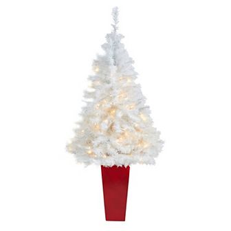 nearly natural 3.5-ft. Washington Fir 50-Light Artificial Christmas Tree