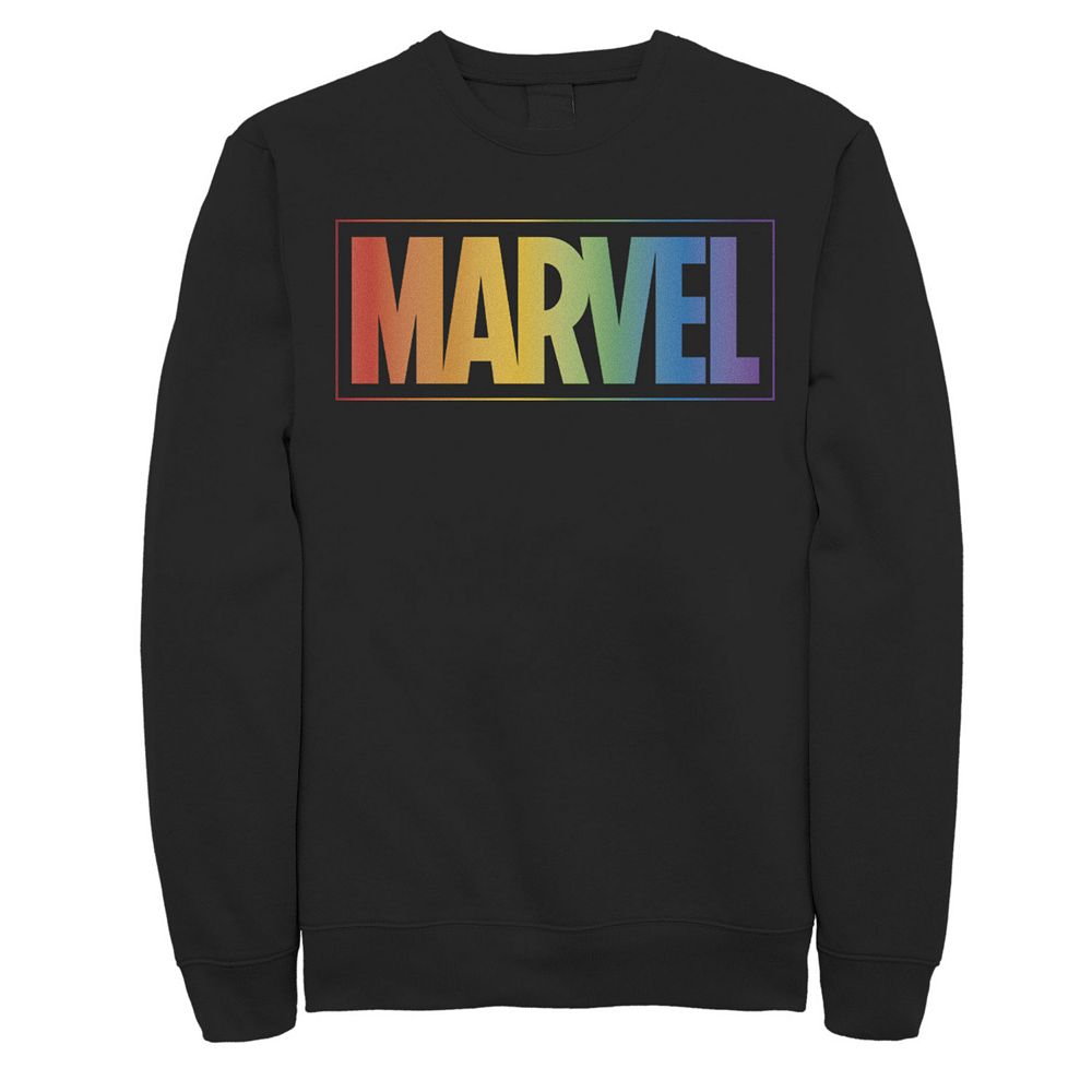 Rainbow Marble Men's Sweatshirt