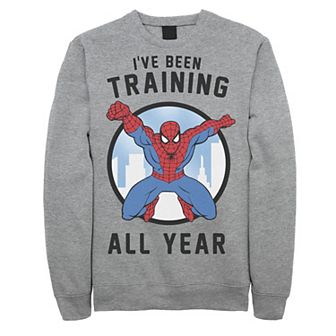 Men's Marvel Spider-Man I've Been Training All Year Sweatshirt