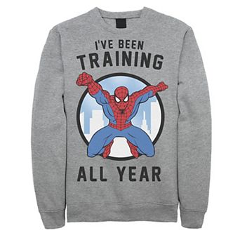 Men's Marvel Spider-Man I've Been Training All Year Sweatshirt
