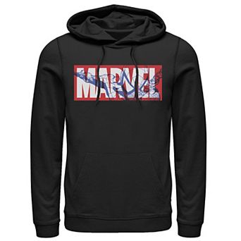Men's Marvel Classic Logo Spider-Man Fill Hoodie