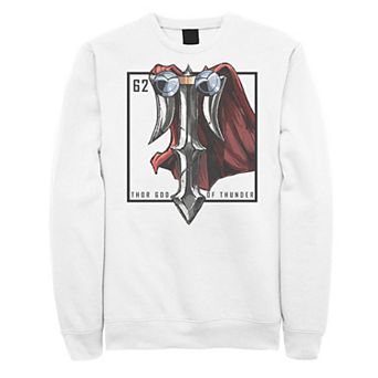 Men's Marvel Avengers Thor God Of Thunder Element Sweatshirt