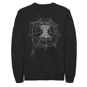 Men's Marvel Black Widow Web Logo Sweatshirt
