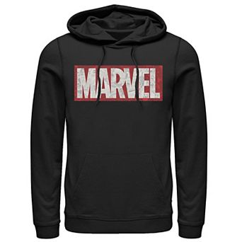 Men's Marvel Comic Strip Logo Fill Hoodie