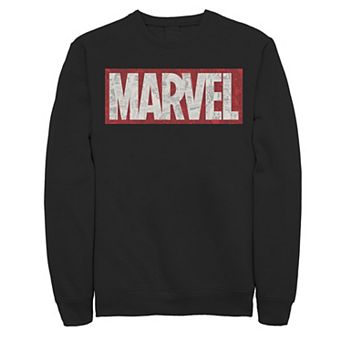 Men's Marvel Comic Strip Logo Fill Sweatshirt