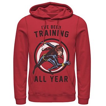 Men's Marvel Avengers Black Widow I've Been Training All Year Hoodie