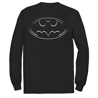 Men's DC Comics Batman Lined Logo Tee
