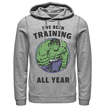 Men's Marvel Avengers Hulk I've Been Training All Year Hoodie