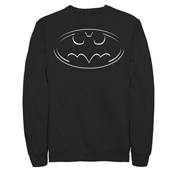 Men's DC Comics Batman Lined Logo Sweatshirt