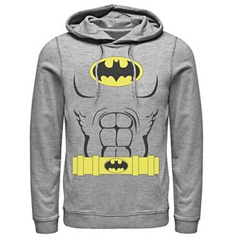 Men's DC Comics Batman Costume Outline Hoodie
