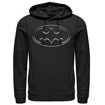 Men's DC Comics Batman Lined Logo Hoodie
