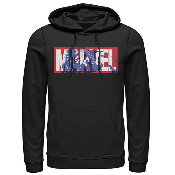 Men's Marvel Classic Logo Black Panther Fill Hoodie