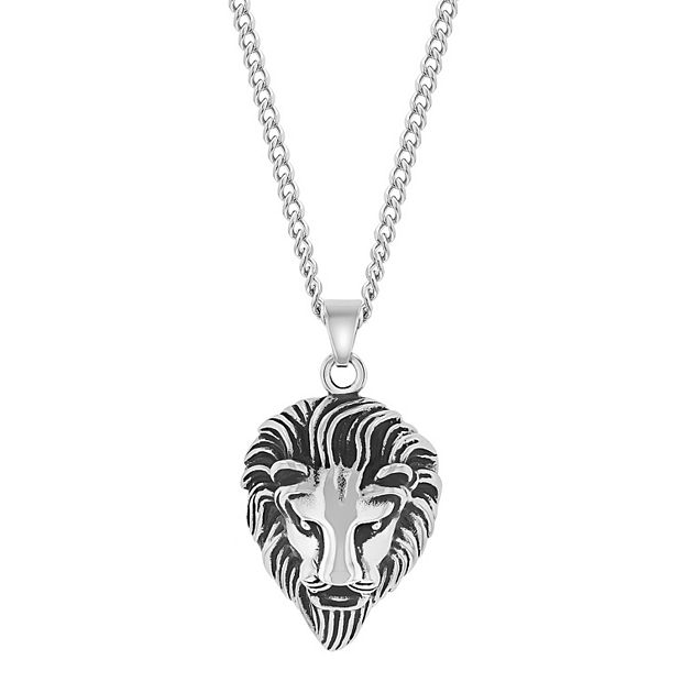 Stainless steel hot sale lion pendant