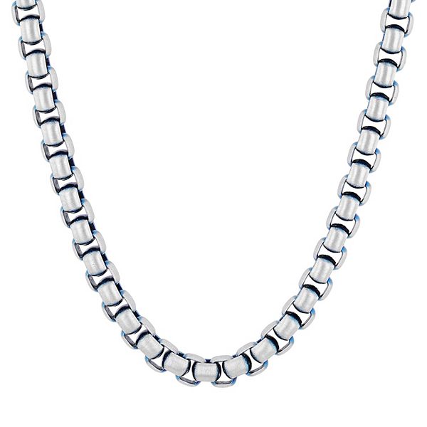 square link chain necklace