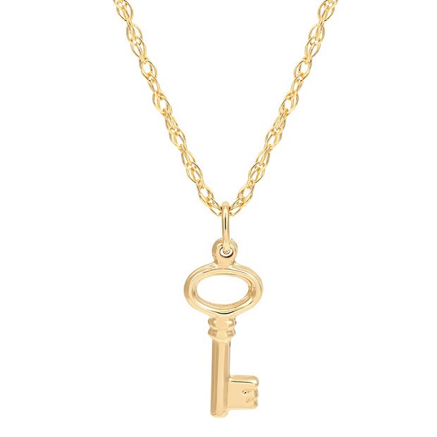 Kohls key necklace sale