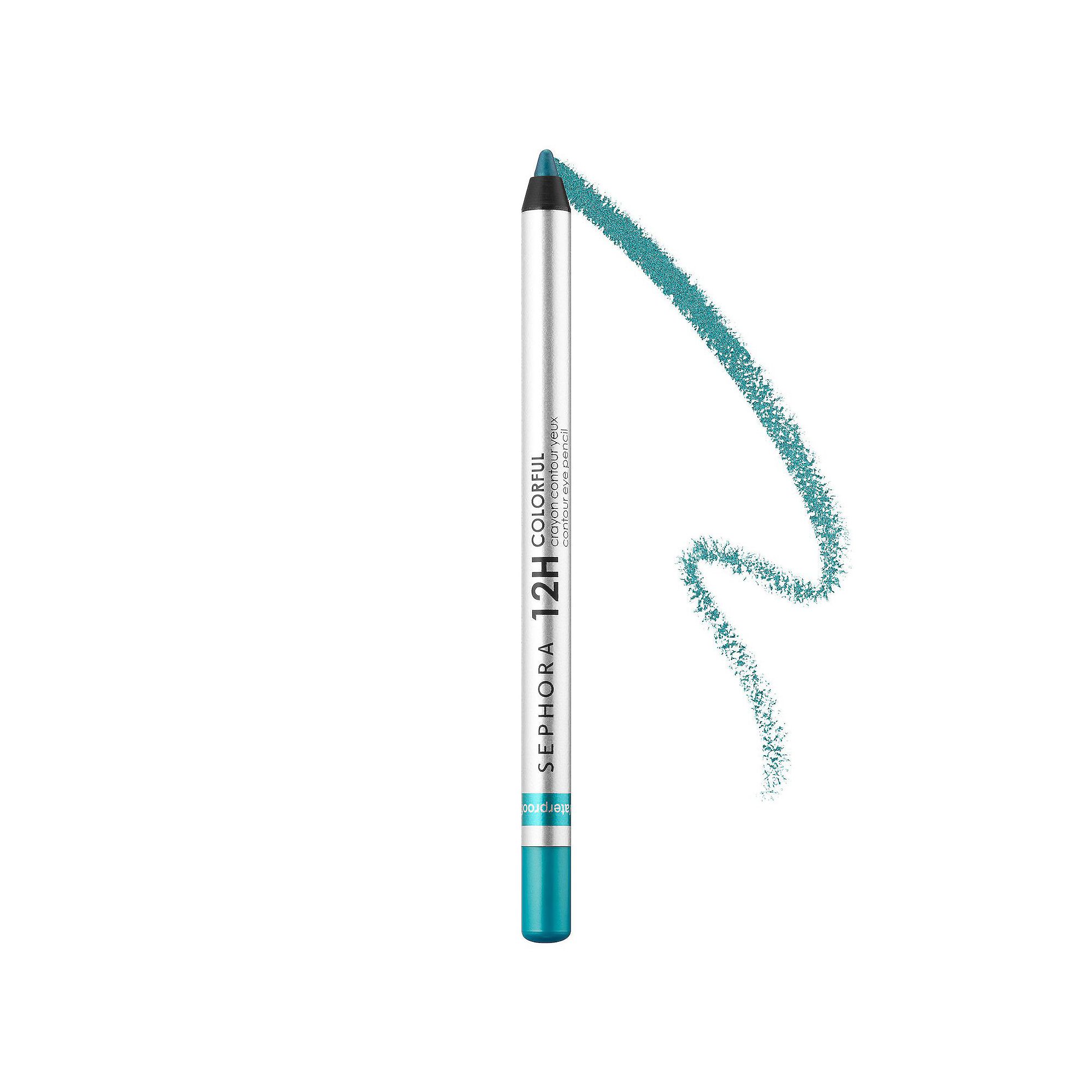 SEPHORA COLLECTION 12 Hour Contour Pencil Eyeliner, Size: 0.045 Oz, Peacock