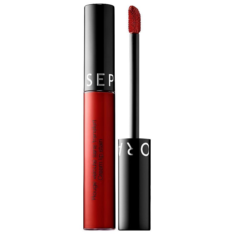 Cream Lip Stain Liquid Lipstick, Size: .169 FL Oz, Red
