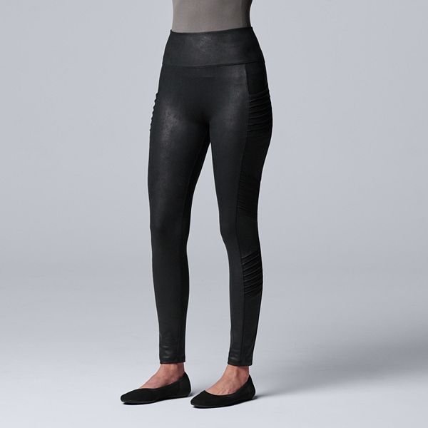 SPANX Plus Size Velvet Leggings Black 1X 28 : Buy Online at Best