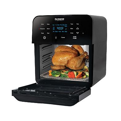 NuWave Brio 15.5-qt. Air Fryer Oven with Rotisserie As Seen on TV