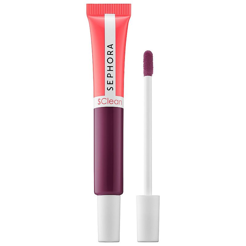 Clean Glossy Lip Oil, Size: 0.36 FL Oz, Purple