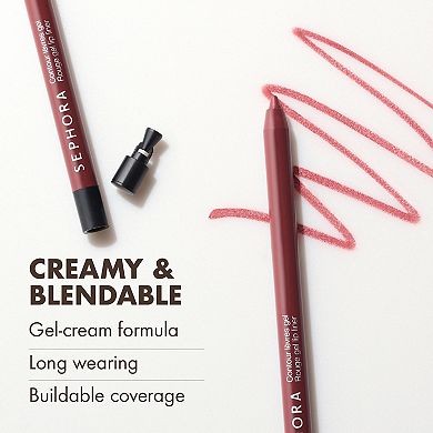 Retractable Rouge Gel Lip Liner