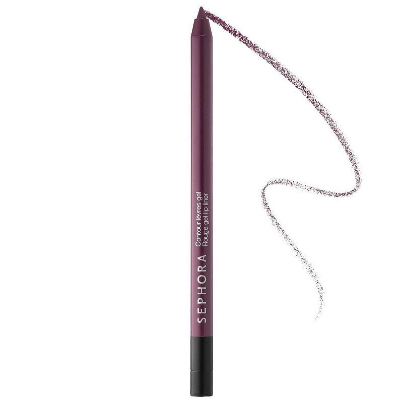 Retractable Rouge Gel Lip Liner, Size: 0.0176 Oz, Purple