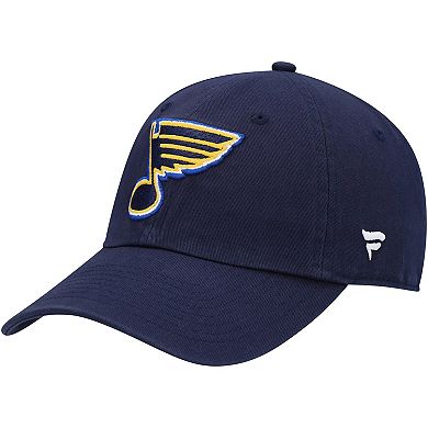 Men's Fanatics Branded Navy St. Louis Blues Core Primary Logo Adjustable Hat