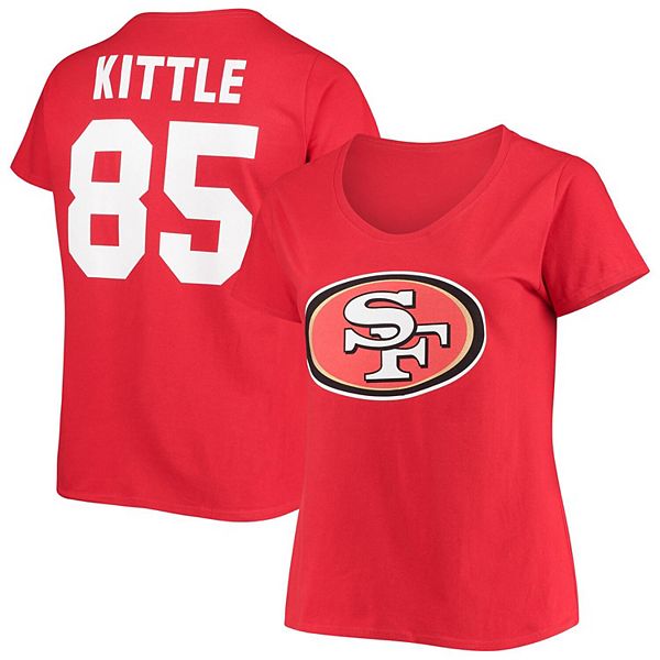 San Francisco 49ers Nike Women's Logo Essential T-Shirt - Scarlet